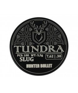 Пули полнотелые Tundra Hunter Bullet 7,62 (7,74) мм, 5,5 г (100 штук)