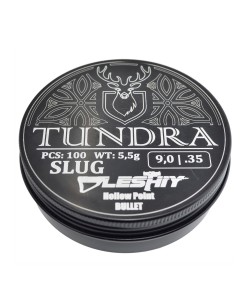 Пули полнотелые Tundra Hollow Point Bullet 9,0 мм, 5,5 г (100 штук) для Leshy SLAG