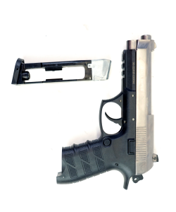 Пневматический пистолет Ekol ES P92 B Beretta Fume (никель, Blowback)