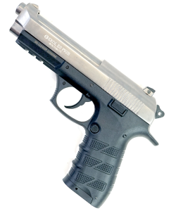 Пневматический пистолет Ekol ES P92 B Beretta Fume (никель, Blowback)