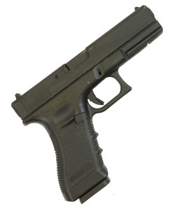 |Уценка| Страйкбольный пистолет KJW KP-17 Glock G17 Gas Black, металл. затвор (№ 703-УЦ)