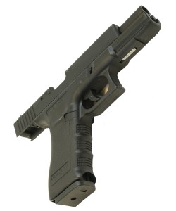|Уценка| Страйкбольный пистолет KJW KP-17 Glock G17 Gas Black, металл. затвор (№ 703-УЦ)