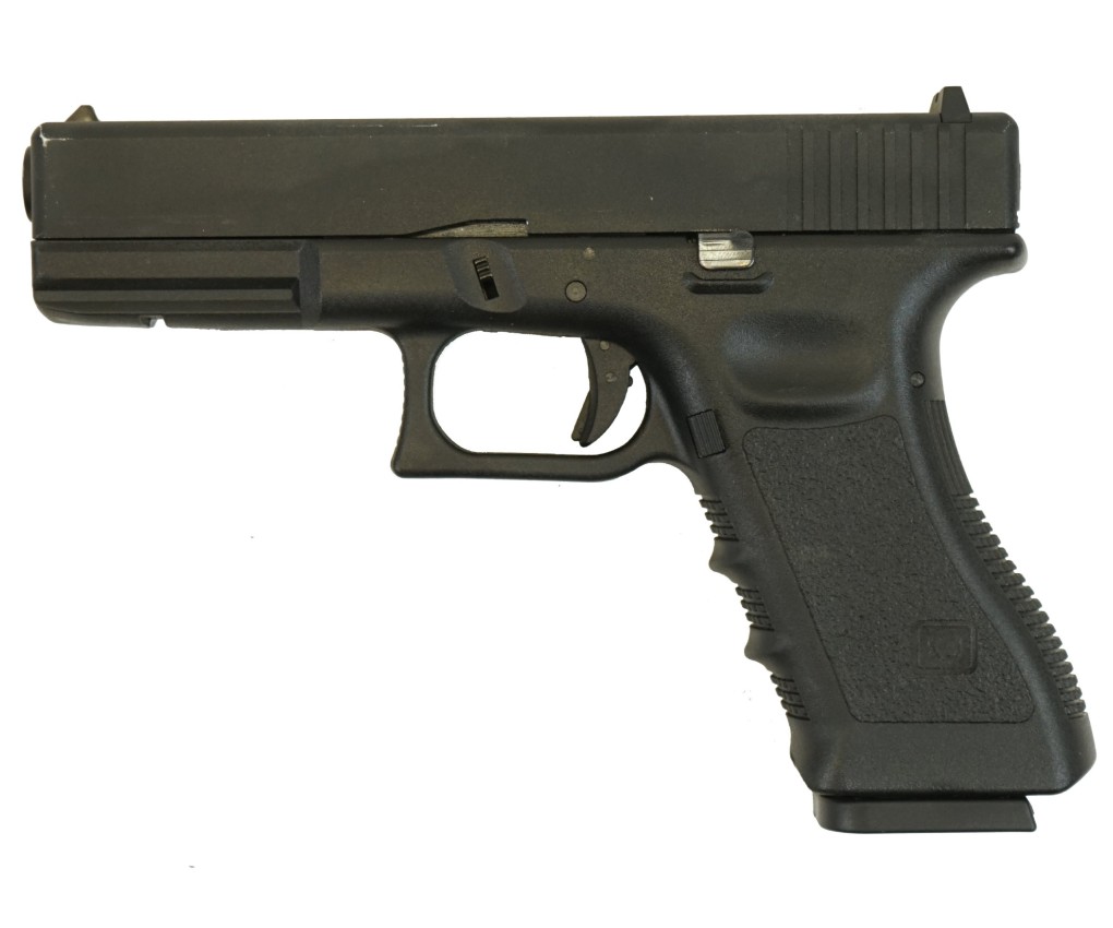 |Уценка| Страйкбольный пистолет KJW KP-17 Glock G17 Gas Black, металл. затвор (№ 703-УЦ)
