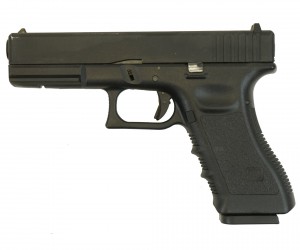 |Уценка| Страйкбольный пистолет KJW KP-17 Glock G17 Gas Black, металл. затвор (№ 703-УЦ)