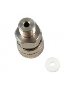 Переходник-адаптер НР G1/8 - квик 8 мм ”мама” (нерж.)