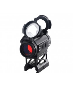 Коллиматорный прицел Patriot 1x25 на Weaver, 2 крепления, Red (BH-KP554)