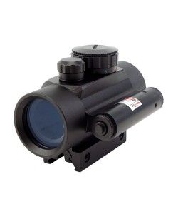 Коллиматорный прицел Patriot 1x40 на Weaver + «л/хвост», Red/Green, ЛЦУ