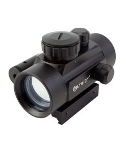 Коллиматорный прицел Patriot 1x40 на Weaver + «л/хвост», Red/Green, ЛЦУ