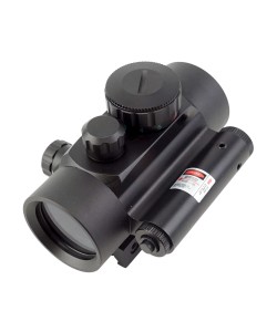 Коллиматорный прицел Patriot 1x40 на Weaver + «л/хвост», Red/Green, ЛЦУ