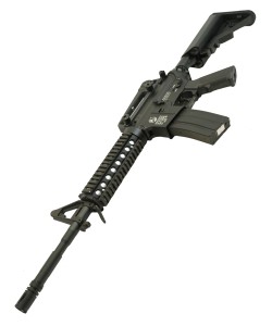 |Б/у| Страйкбольный автомат East Crane M4A1 с RIS-цевьем UP BK (№ 322ком)