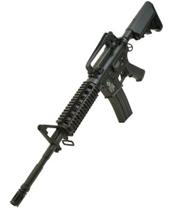 |Б/у| Страйкбольный автомат East Crane M4A1 с RIS-цевьем UP BK (№ 322ком)