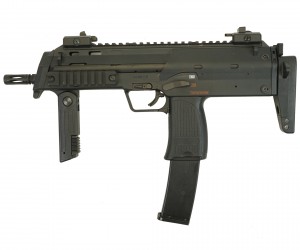 |Б/у| Страйкбольный пистолет-пулемет WE SMG8 MP7 GBB (Black) (№ 329ком)