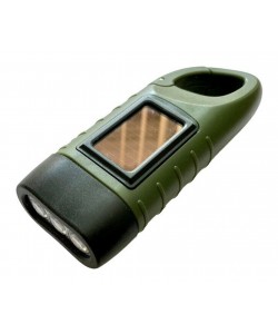 Фонарь аккумуляторный Patriot BH-FL087 (динамо-машина, солнечная батарея)