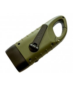 Фонарь аккумуляторный Patriot BH-FL087 (динамо-машина, солнечная батарея)