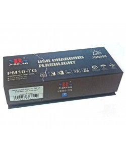 Фонарь ручной Patriot G10-8990, 3 режима+страбоскоп, Zoom, SOS (BH-FL8990)
