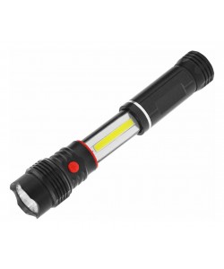 Фонарь ручной Patriot LED Т6 на магните, 2 режима+подсветка (BH-FL0011)