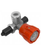 Вентиль для баллона ВД с манометром и клапаном М22x1.5 (BH-VP1B)