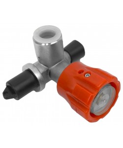 Вентиль для баллона ВД с манометром и клапаном М22x1.5 (BH-VP1B)