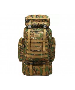 Рюкзак тактический Brave Hunter BS160, 38х22х70 см (Forest Camo)