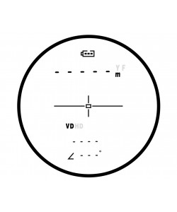 Лазерный дальномер Discovery D600 х8-25, до 600м (белый камуфляж)