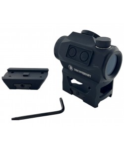 Коллиматорный прицел Discovery DMR-04, 2х25 на Weaver, Red Dot