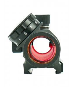 Коллиматорный прицел Discovery Q01, 1х25 DS на Weaver, Red Dot