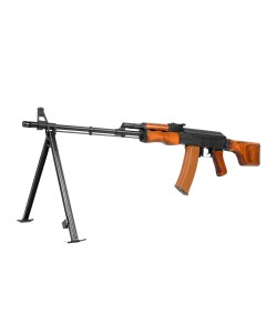 Страйкбольный пулемет LCT РПК-74С, дерево, складной приклад (RPKS74)