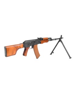 Страйкбольный пулемет LCT РПК-74С, дерево, складной приклад (RPKS74)
