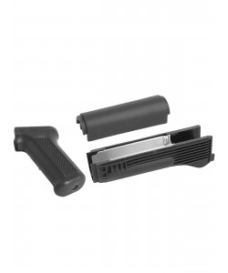Тюнинг комплект LCT PK141 для АК-серии (пласт. цевье, накладка, рукоять) Black