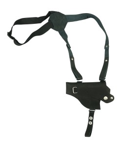 Кобура оперативная для револьвера Бульдог (нат. кожа) черная