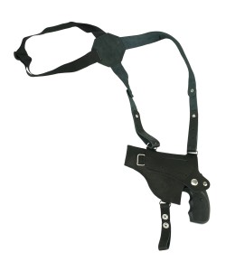 Кобура оперативная для револьвера Бульдог (нат. кожа) черная