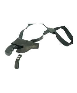 Кобура оперативная для револьвера Бульдог (нат. кожа) черная