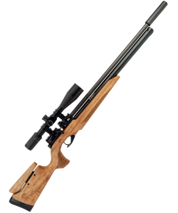 Пневматическая винтовка Ataman M20 SD 641 W Карабин (орех, PCP, полнотел, редуктор) 6,35 мм