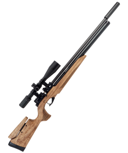 Пневматическая винтовка Ataman M20 SD 641 W Карабин (орех, PCP, полнотел, редуктор) 6,35 мм