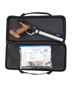 Пневматический пистолет Ataman AP16 Sport (металл, PCP) Walnut SP 4,5 мм
