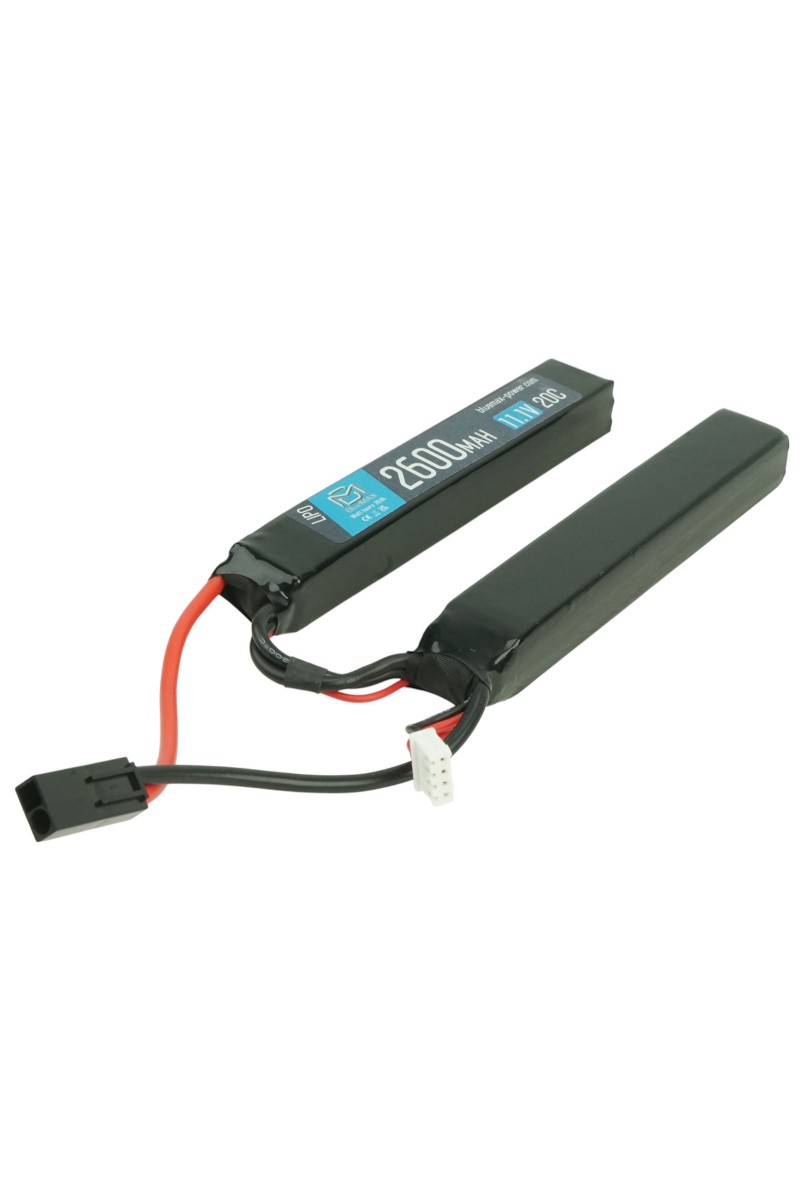 Аккумулятор BlueMAX Li-Po 11.1V 2600mah 20C Nunchuck, 2x (128x21x12.5) мм