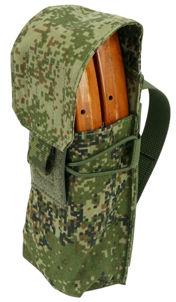 Подсумок Wartech MP-125 «Порыв-М» под 2 магазина АК-серии (цифра EMP)