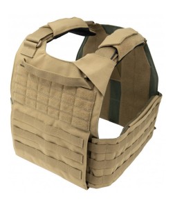 Разгрузочный бронежилет Wartech TV-124 «Север», плитник 6094, с быстросбросом (койот) L/XL
