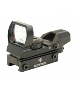 |Уценка| Коллиматорный прицел Borner открытый 1x22x33, на Weaver, 4 марки (№ 748-УЦ)