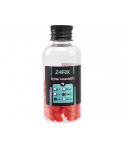 Пули пластиковые Zark Arms Match001 6,35 мм, 0,2 г (100 штук) - для винтовок до 3 Дж