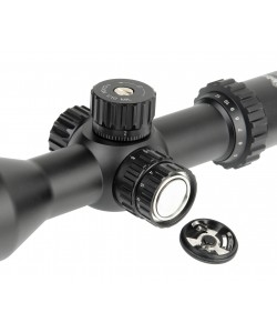 Оптический прицел Veber Black Russian 3-12x42 SF FFP RG, подсветка