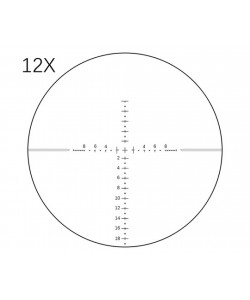 Оптический прицел Veber Black Russian 3-12x42 SF FFP RG, подсветка