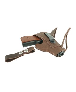 Кобура оперативная для ПМ (с клипсой) коричневая