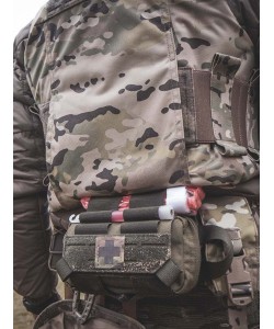 Подсумок под аптечку Wartech UP-137 «D.R.E.A.M. 2.0» отрывной (олива)