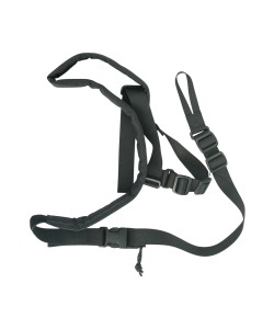 Ремень тактический Wartech TS-113 двухточечный с бесшумной антабкой (черный)