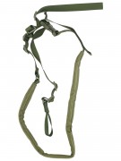 Ремень тактический Wartech TS-113 двухточечный с бесшумной антабкой (олива)