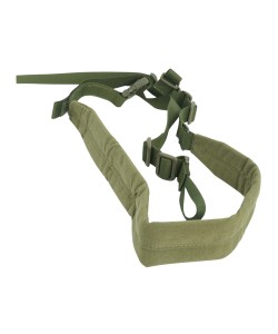 Ремень тактический Wartech TS-113 двухточечный с бесшумной антабкой (олива)