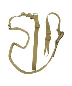 Ремень тактический Wartech TS-113 двухточечный с бесшумной антабкой (койот)