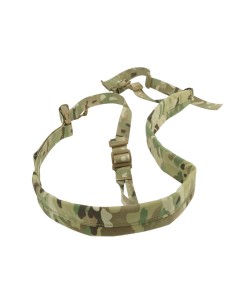 Ремень тактический Wartech TS-113 двухточечный с бесшумной антабкой (Multicam)