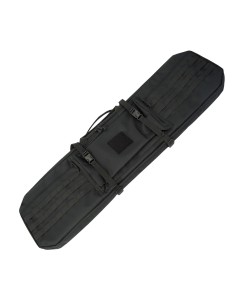 Чехол оружейный Wartech A-110 «Спрут» с внешними карманами, 110 см (черный)
